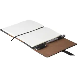 Altitude Peninsula A5 Hard Cover Notebook Black Open